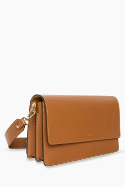 JANICE Tassen^Handtas Dames Leer Rocco Cognac