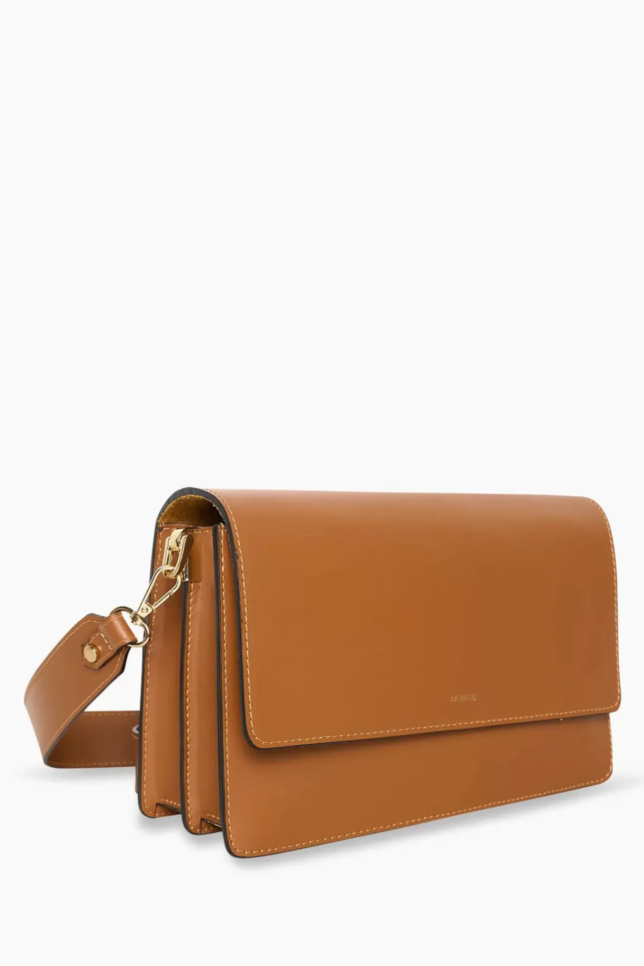 JANICE Tassen^Handtas Dames Leer Rocco Cognac
