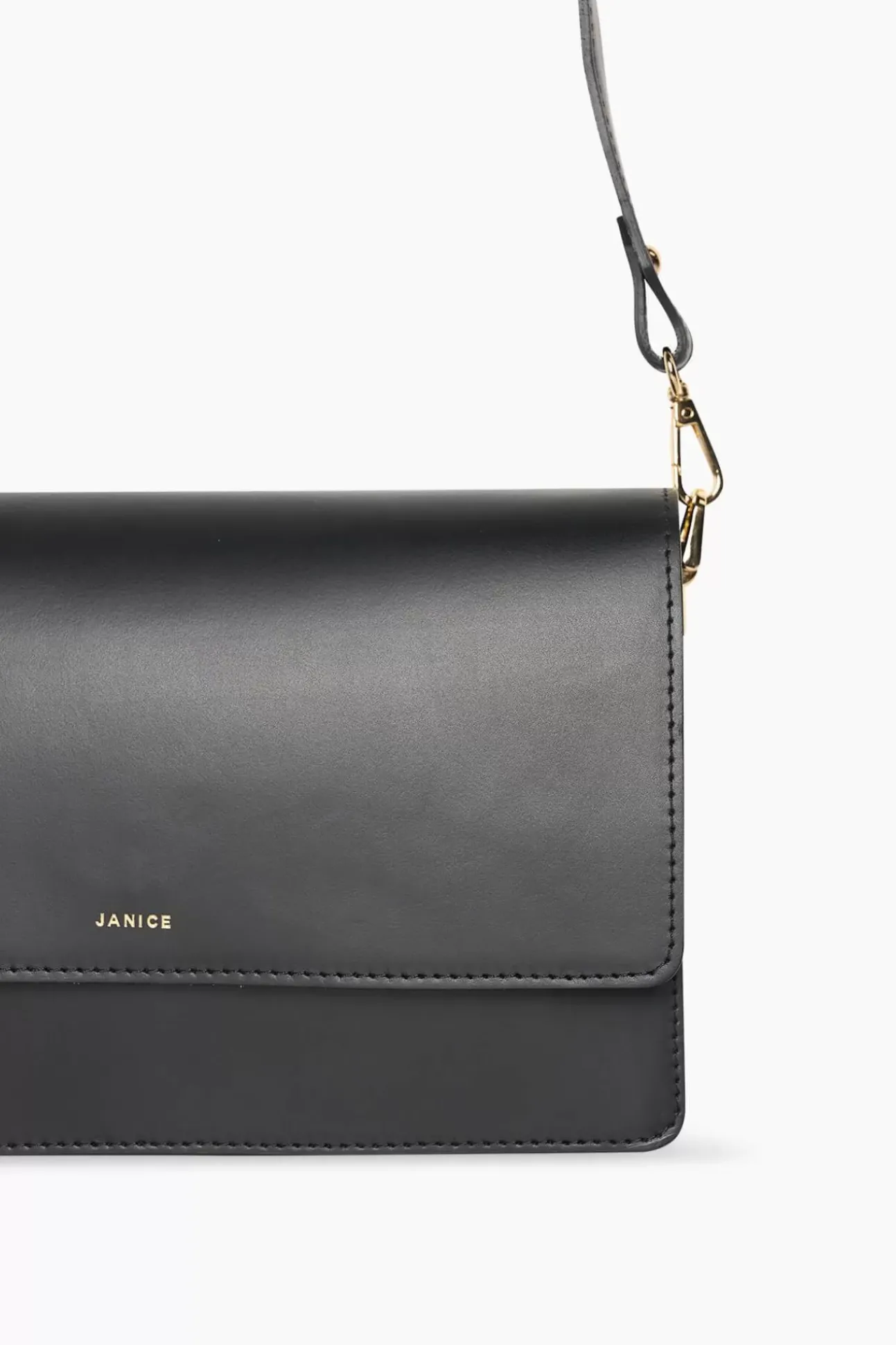 JANICE Tassen^Handtas Dames Leer Rocco Zwart