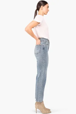 JANICE Denim^High Rise Boyfriend Jeans Morgan Blue 395