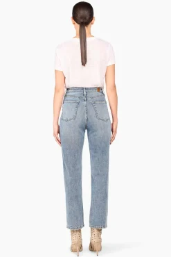 JANICE Denim^High Rise Boyfriend Jeans Morgan Blue 395