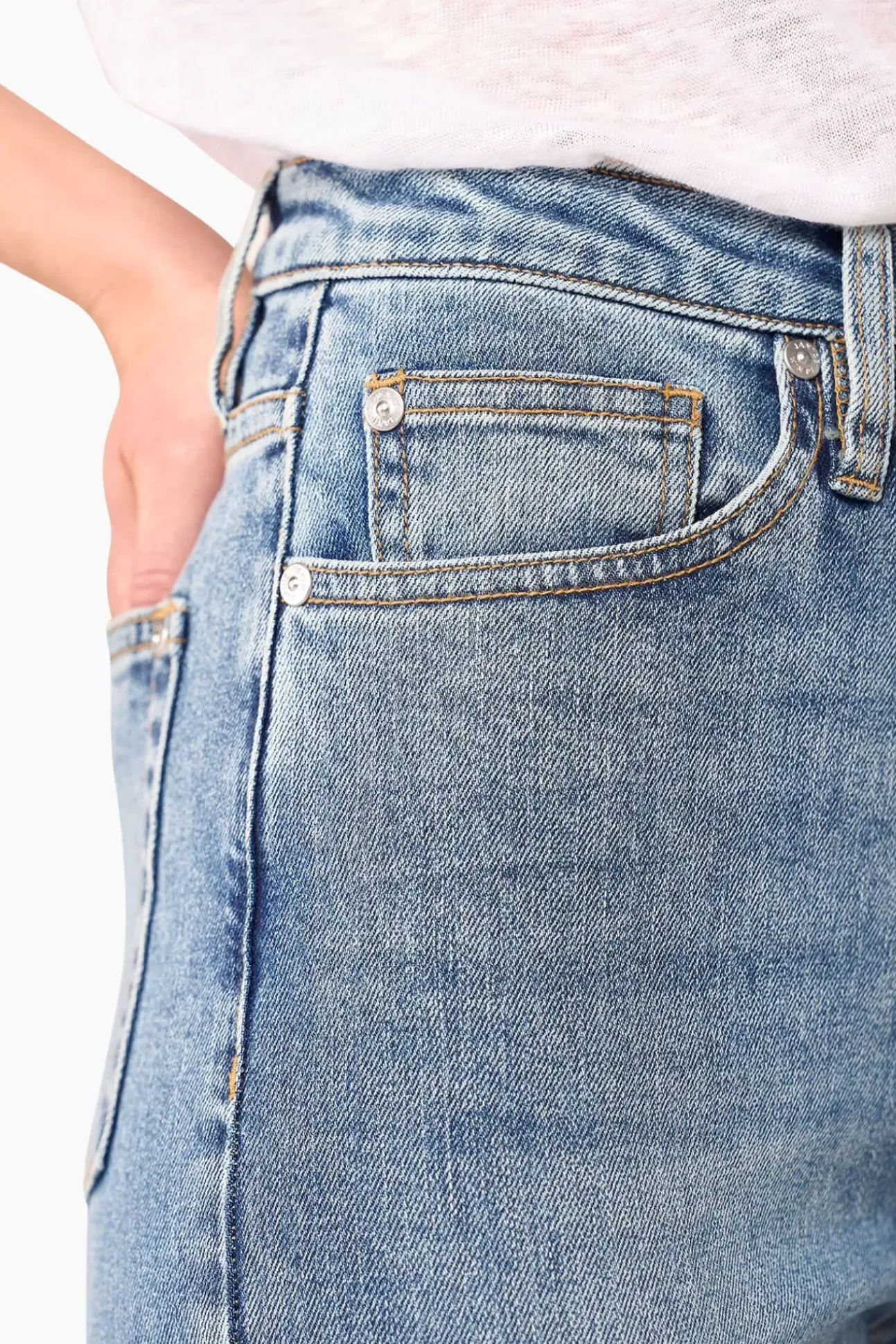 JANICE Denim^High Rise Boyfriend Jeans Morgan Blue 395