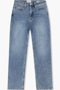 JANICE Denim^High Rise Boyfriend Jeans Morgan Blue 395
