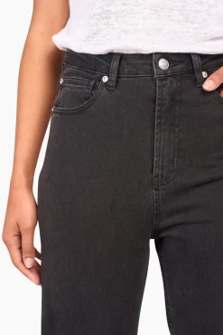JANICE Denim^High Rise Boyfriend Jeans Morgan Black 410