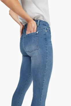 JANICE Denim^High Waist Skinny Jeans Rocket Dark Denim 009