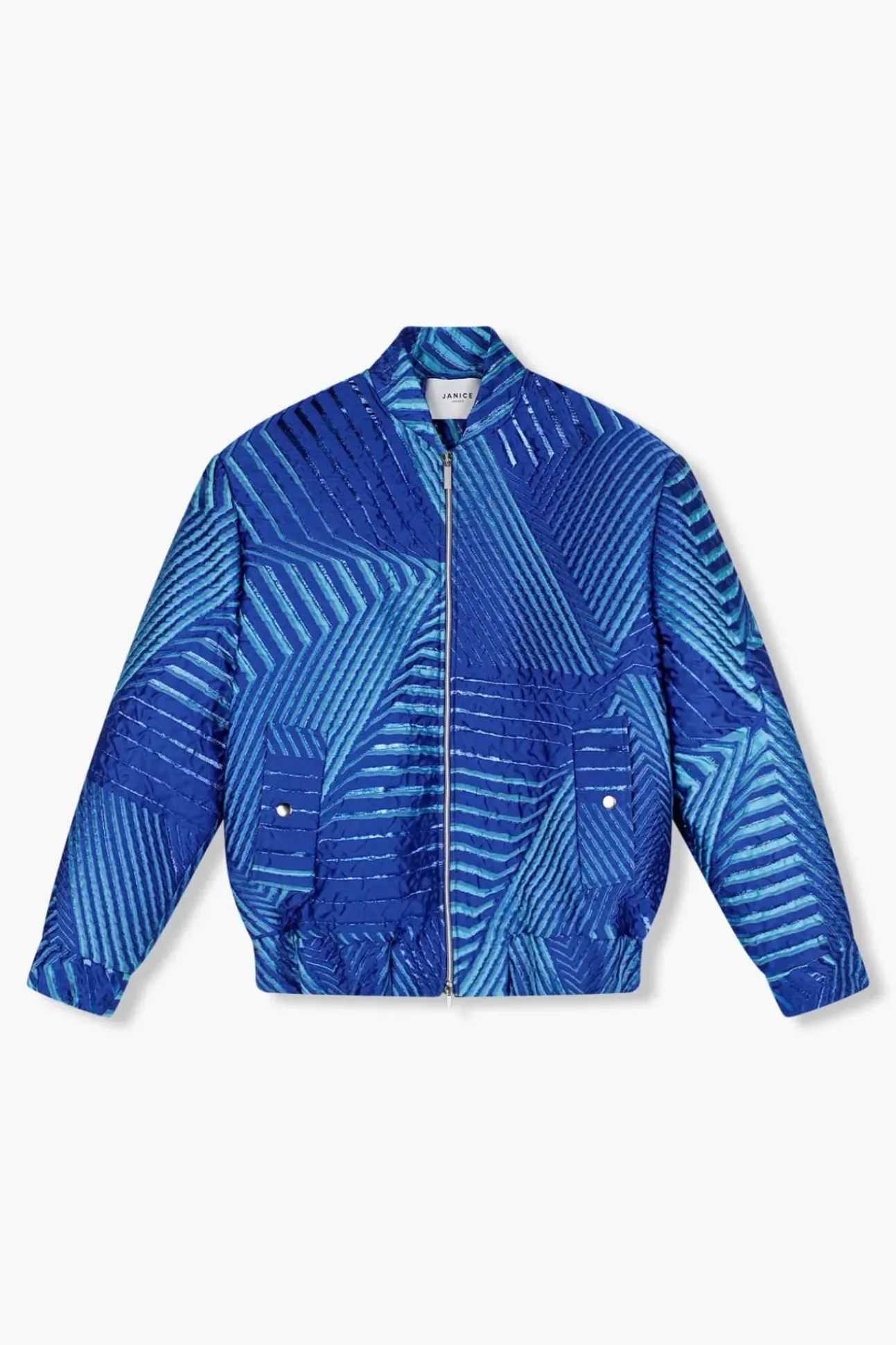 JANICE Jassen^Jas Dames Bomber Rick Blauw
