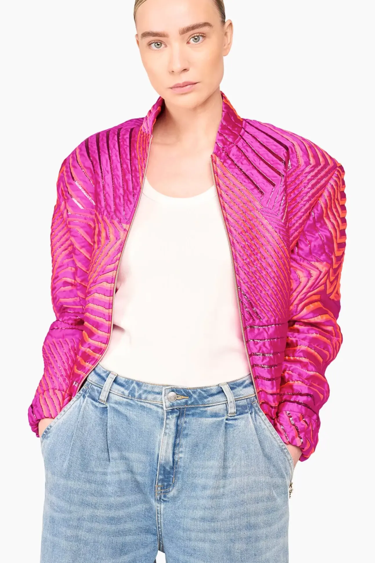 JANICE Jassen^Jas Dames Bomber Rick Roze
