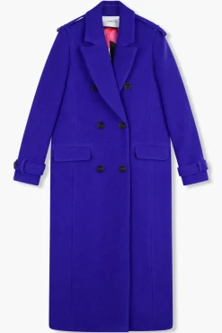 JANICE Jassen^Jas Dames Wol Lennon Blauw