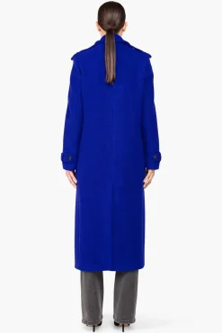 JANICE Jassen^Jas Dames Wol Lennon Blauw