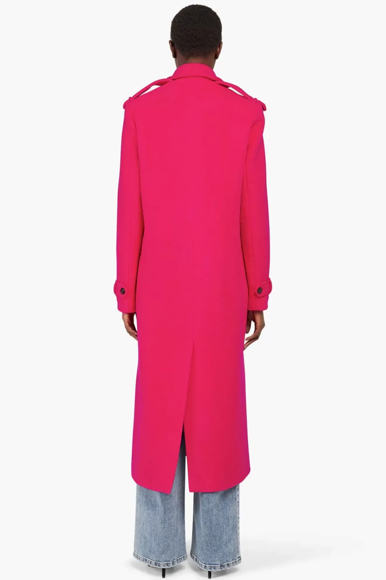 JANICE Jassen^Jas Dames Wol Lennon Roze