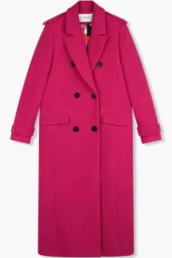 JANICE Jassen^Jas Dames Wol Lennon Roze