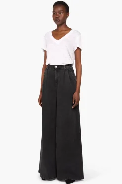 JANICE Denim^Jeans Wijde Pijp Dames Dollar Zwart 410