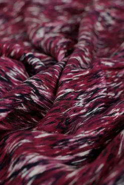 JANICE Jurken^Jurk Print Alex Burgundy