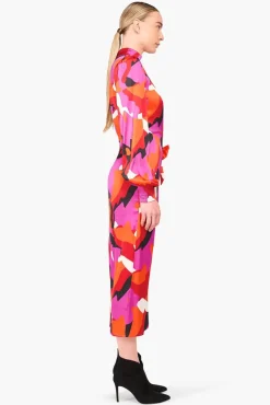 JANICE Jurken^Jurk Print Lang Dustin Multi