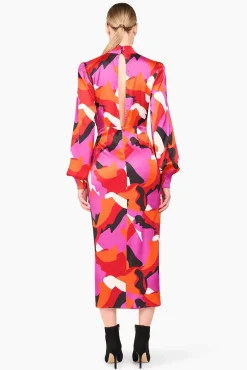 JANICE Jurken^Jurk Print Lang Dustin Multi