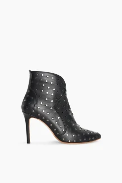 JANICE Laarsjes^Laarsjes Dames Studs Stewart Zwart
