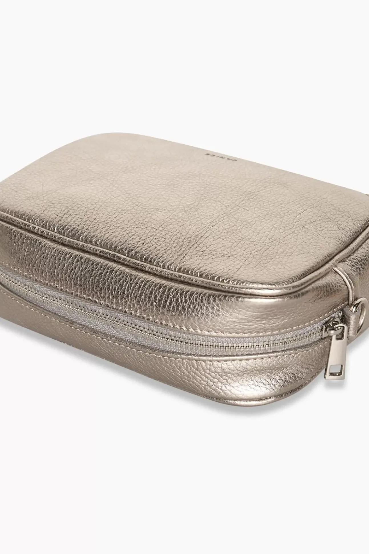 JANICE Tassen^Leren Crossbody Dames Bruce Gun Metal