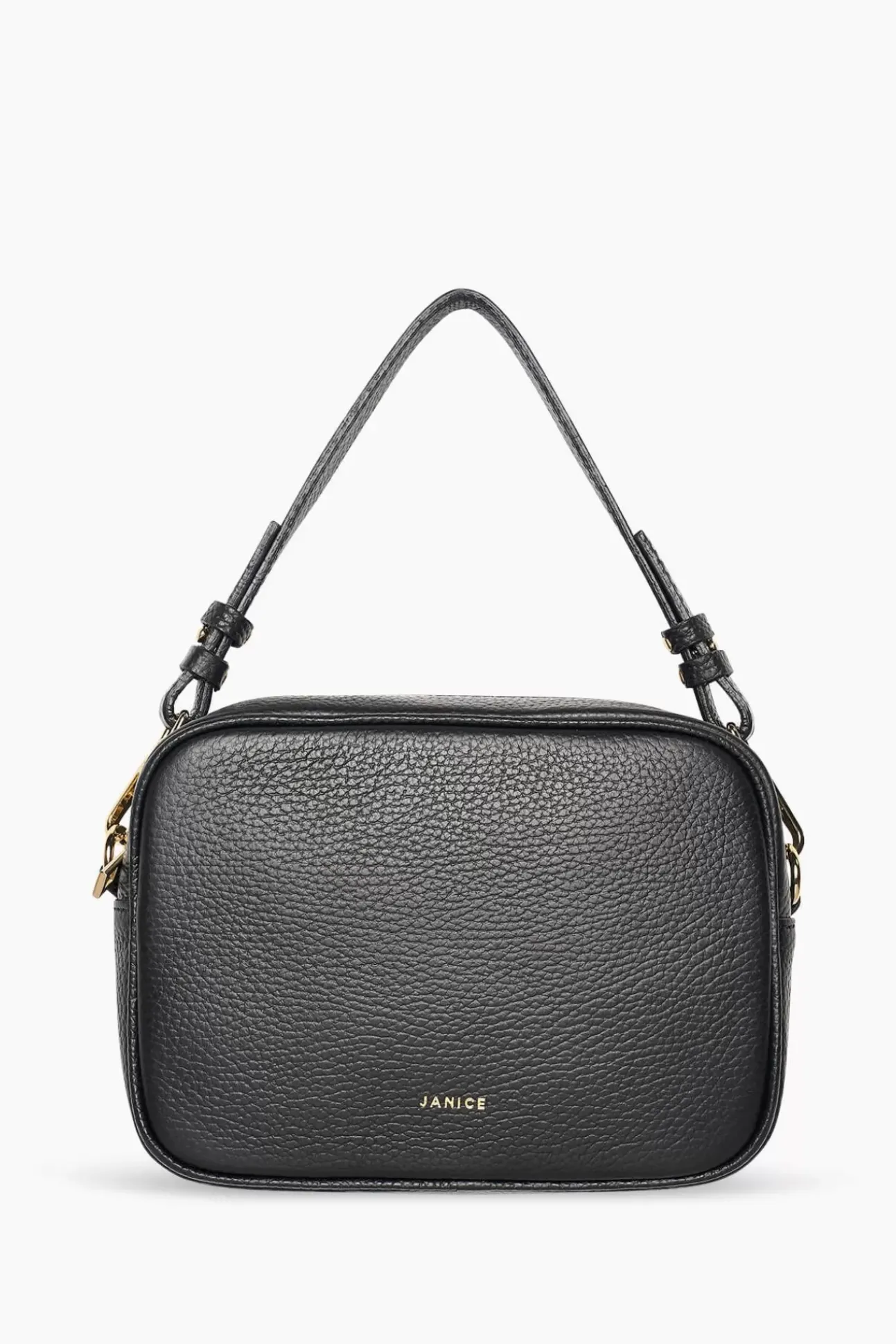 JANICE Tassen^Leren Crossbody Dames Bruce Zwart
