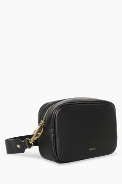JANICE Tassen^Leren Crossbody Dames Bruce Zwart