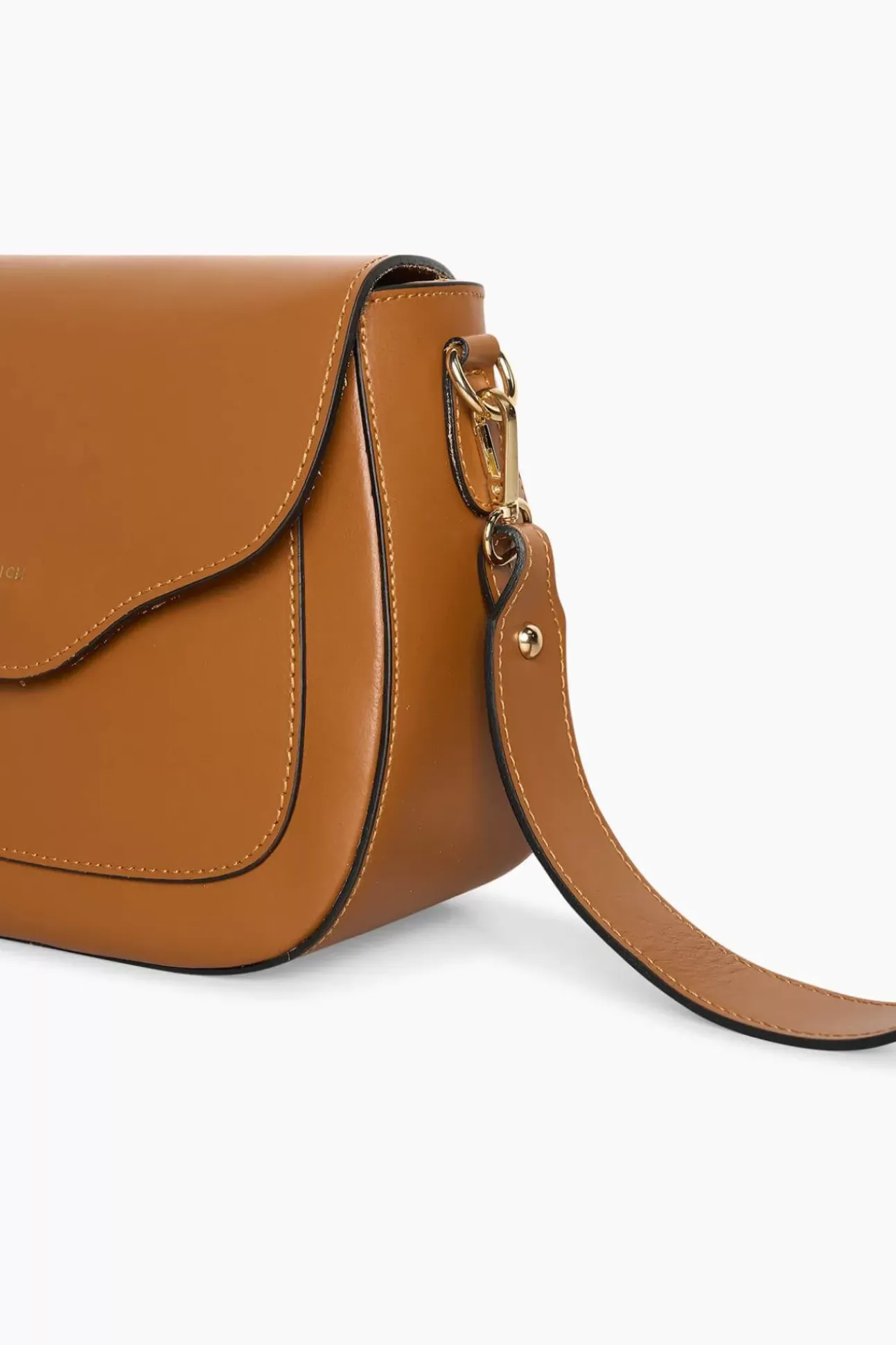 JANICE Tassen^Leren Crossbody Dames Nixon Cognac
