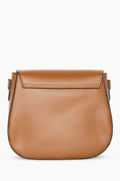 JANICE Tassen^Leren Crossbody Dames Nixon Cognac