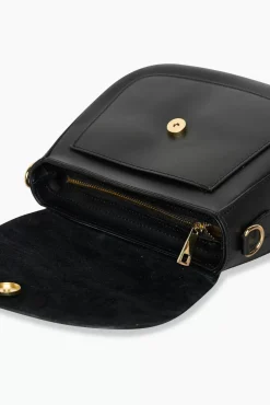 JANICE Tassen^Leren Crossbody Dames Nixon Zwart