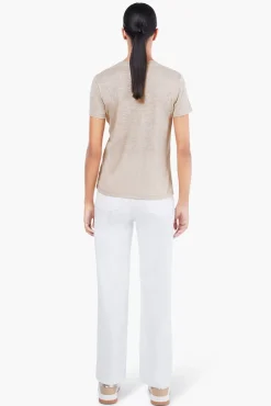 JANICE T-Shirts^Linnen T-Shirt Dames Lee Beige