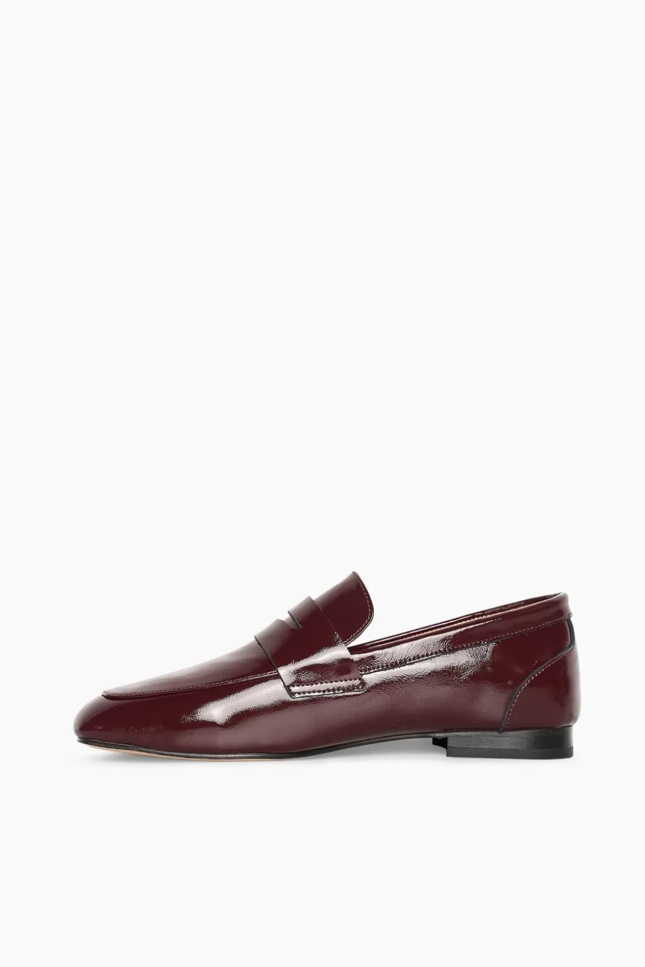 JANICE Loafers^Loafer Dames Leer Burt Burgundy