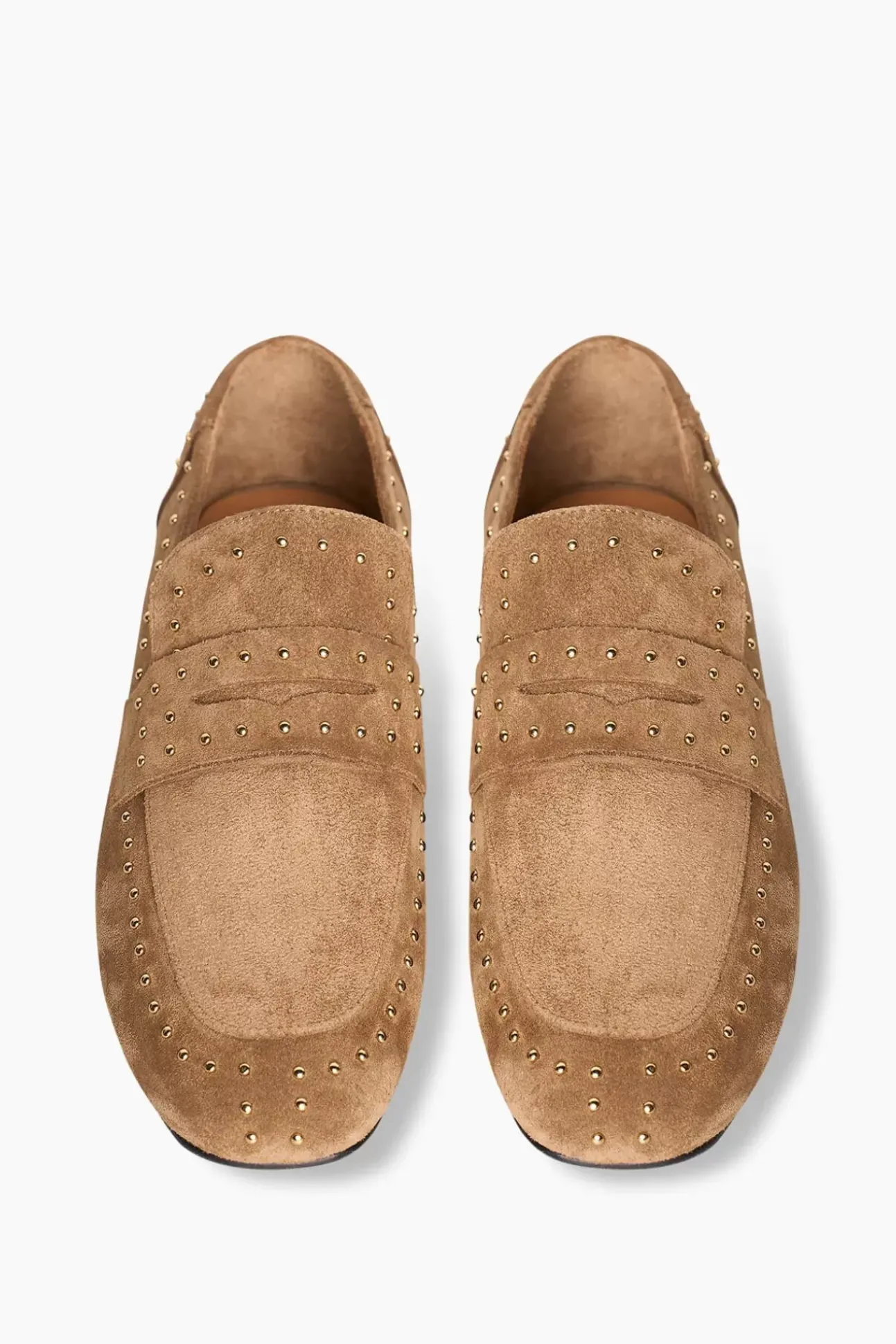 JANICE Loafers^Loafer Dames Suede Studs Burt Bruin