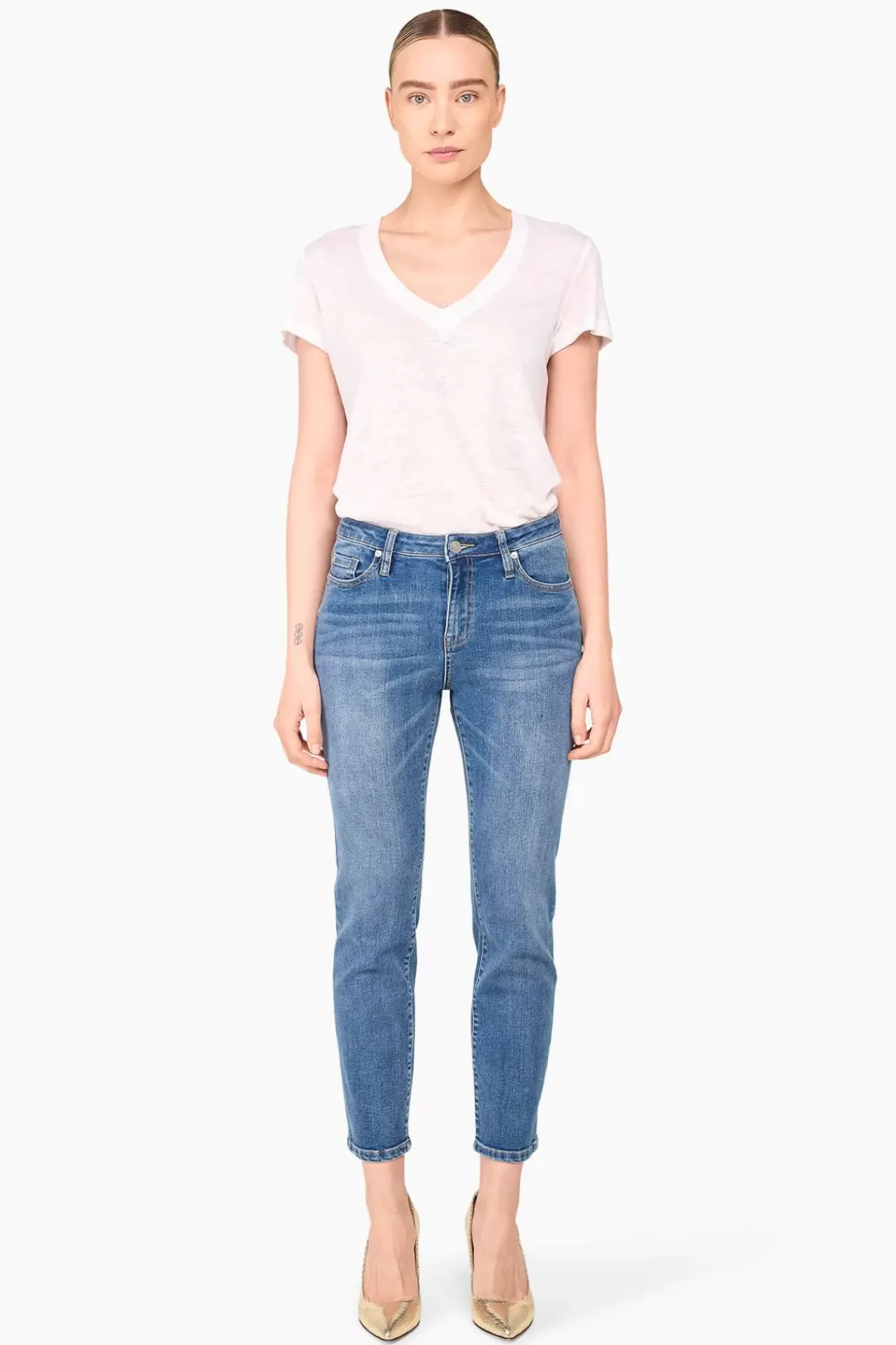 JANICE Denim^Mom Jeans Cooper Blauw 405