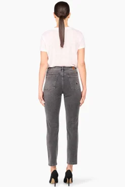 JANICE Denim^Mom Jeans Cooper Destroyed Grijs 811