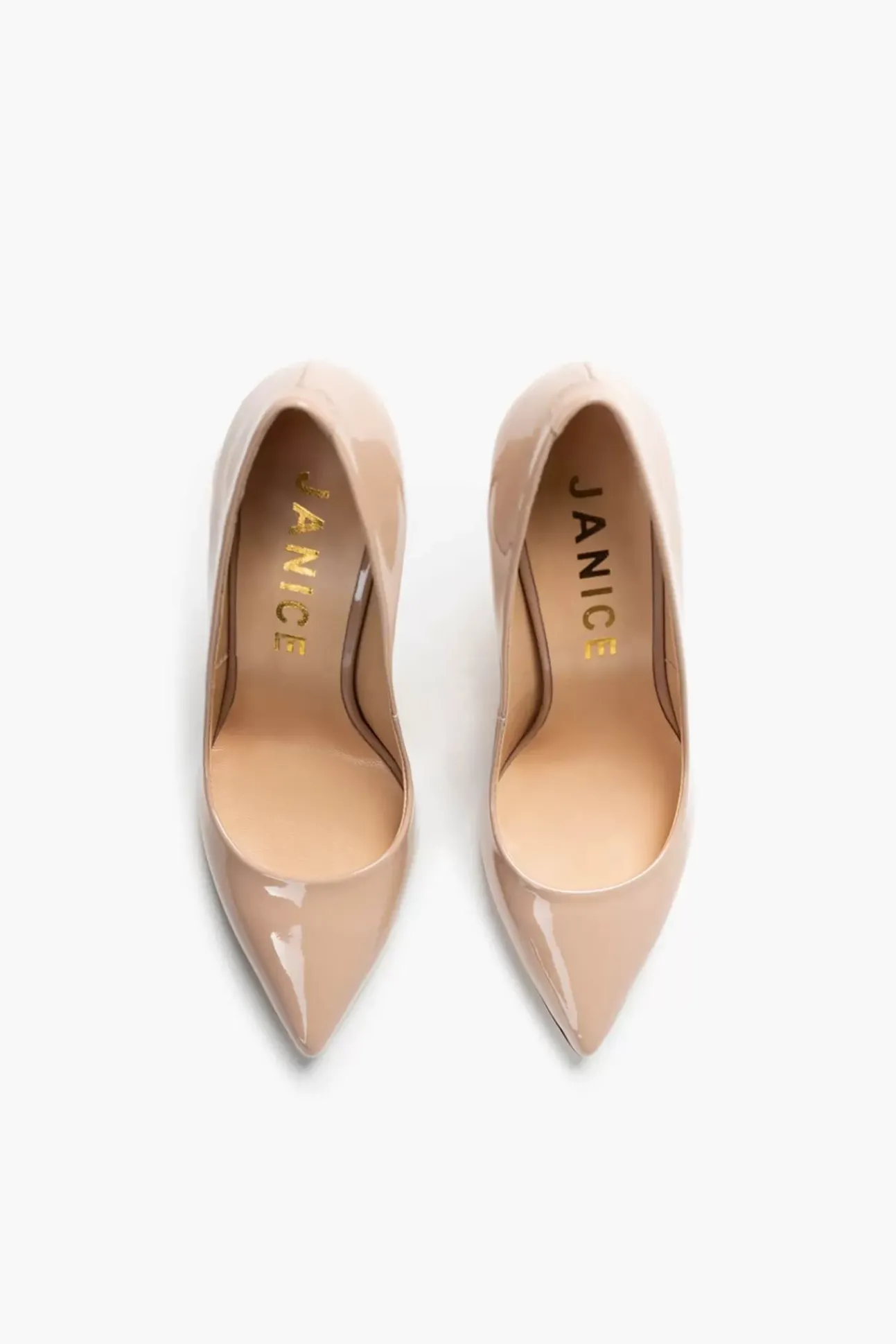 JANICE Pumps^Nude Lak Pump Dean Beige