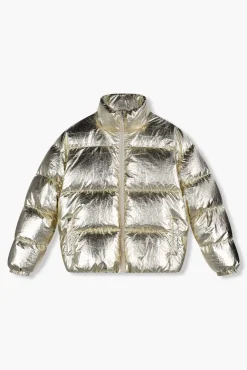JANICE Jassen^Puffer Jas Dames Jax Gold