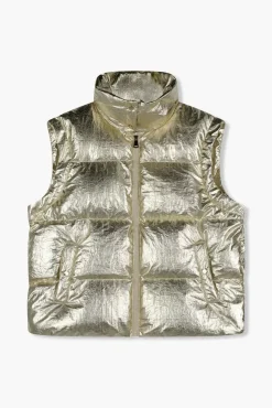JANICE Jassen^Puffer Vest Dames Byron Gold