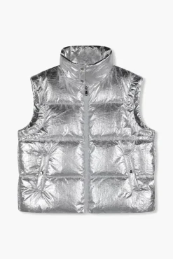 JANICE Jassen^Puffer Vest Dames Byron Silver
