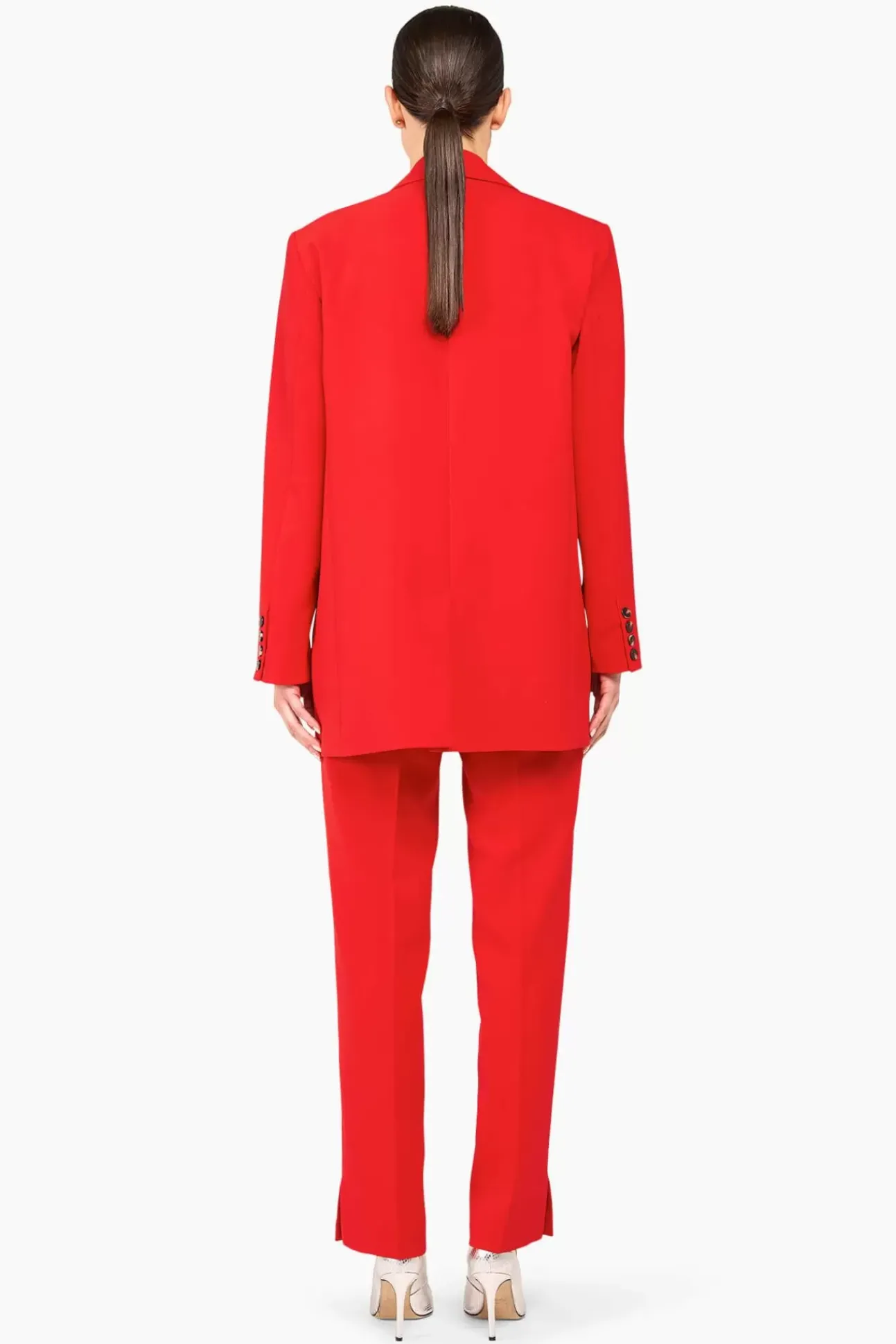JANICE Pakken^Rood Oversized Dames Pak
