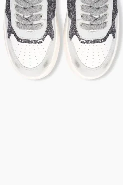 JANICE Sneakers^Sneakers Dames Duncan Hightop Gun Metal Glitters