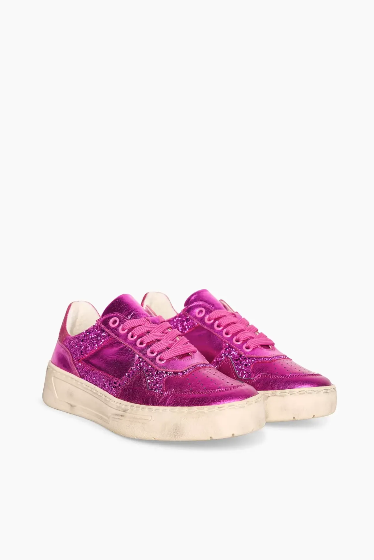 JANICE Sneakers^Sneakers Dames Duncan Pink Metallic