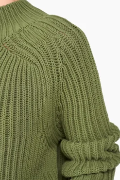 JANICE Sweaters & Truien^Trui Dames Katoen Jenz Groen