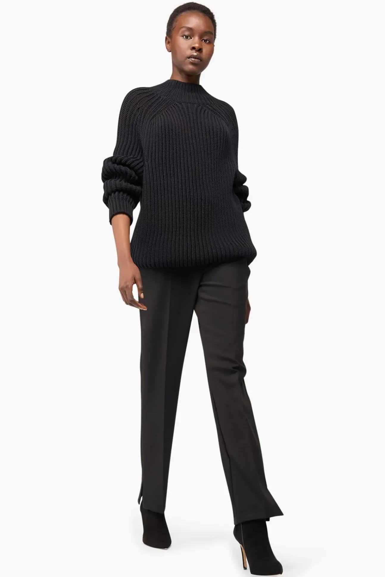 JANICE Sweaters & Truien^Trui Dames Katoen Jenz Zwart