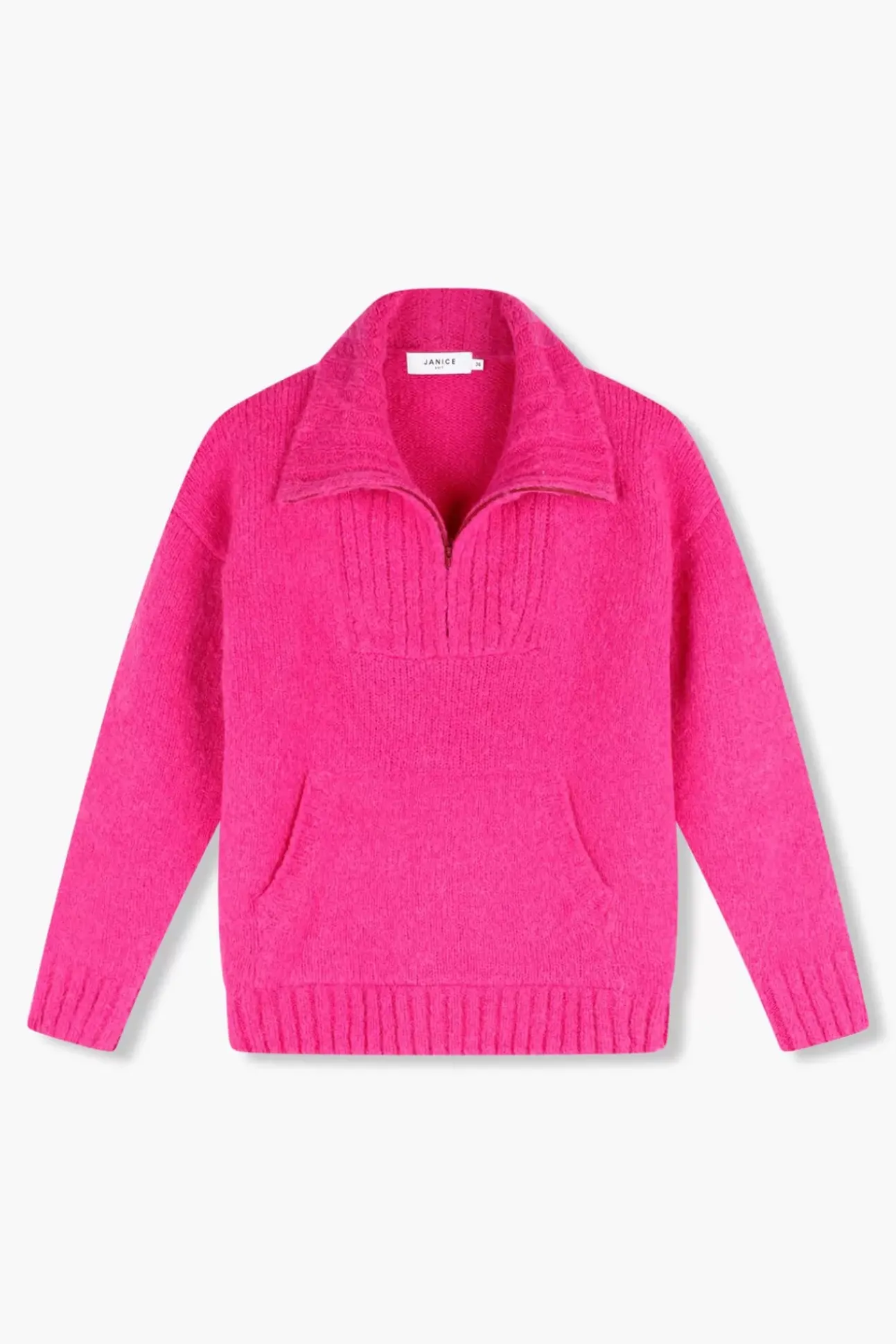 JANICE Sweaters & Truien^Trui Dames Merino Wol Abel Roze