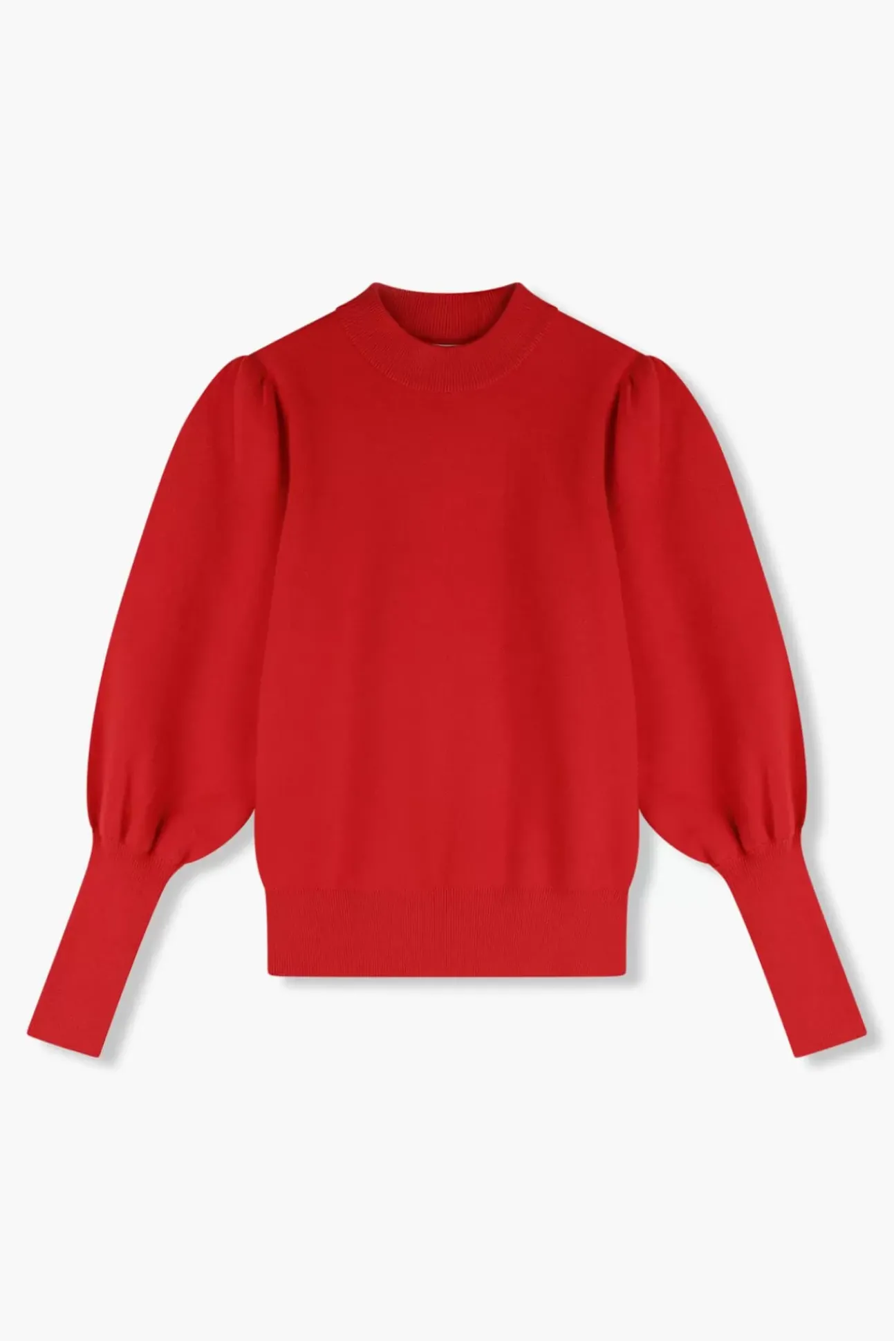 JANICE Sweaters & Truien^Trui Pof Mouw Jay Rood
