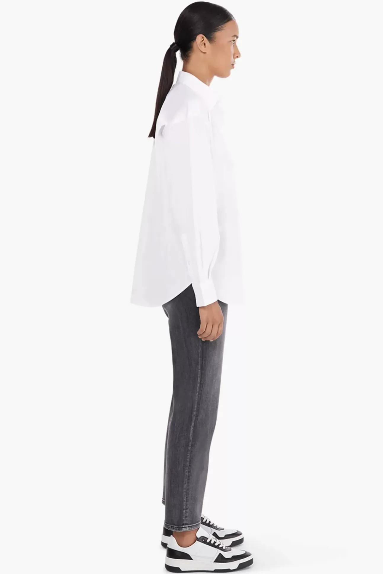 JANICE Blouses^Witte Katoenen Blouse Kygo White
