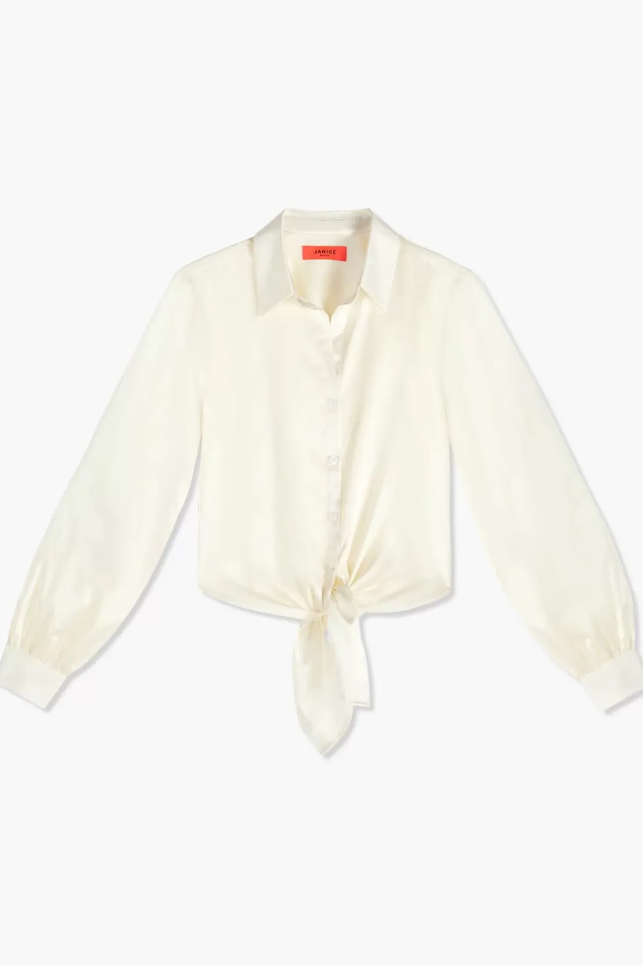 JANICE Blouses^Zijden Blouse Dames Bobby Off White