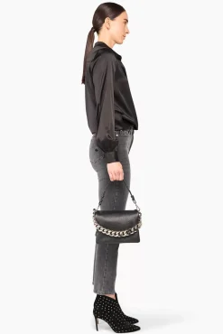JANICE Blouses^Zijden Blouse Dames Bobby Zwart