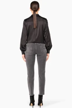 JANICE Blouses^Zijden Blouse Dames Bobby Zwart