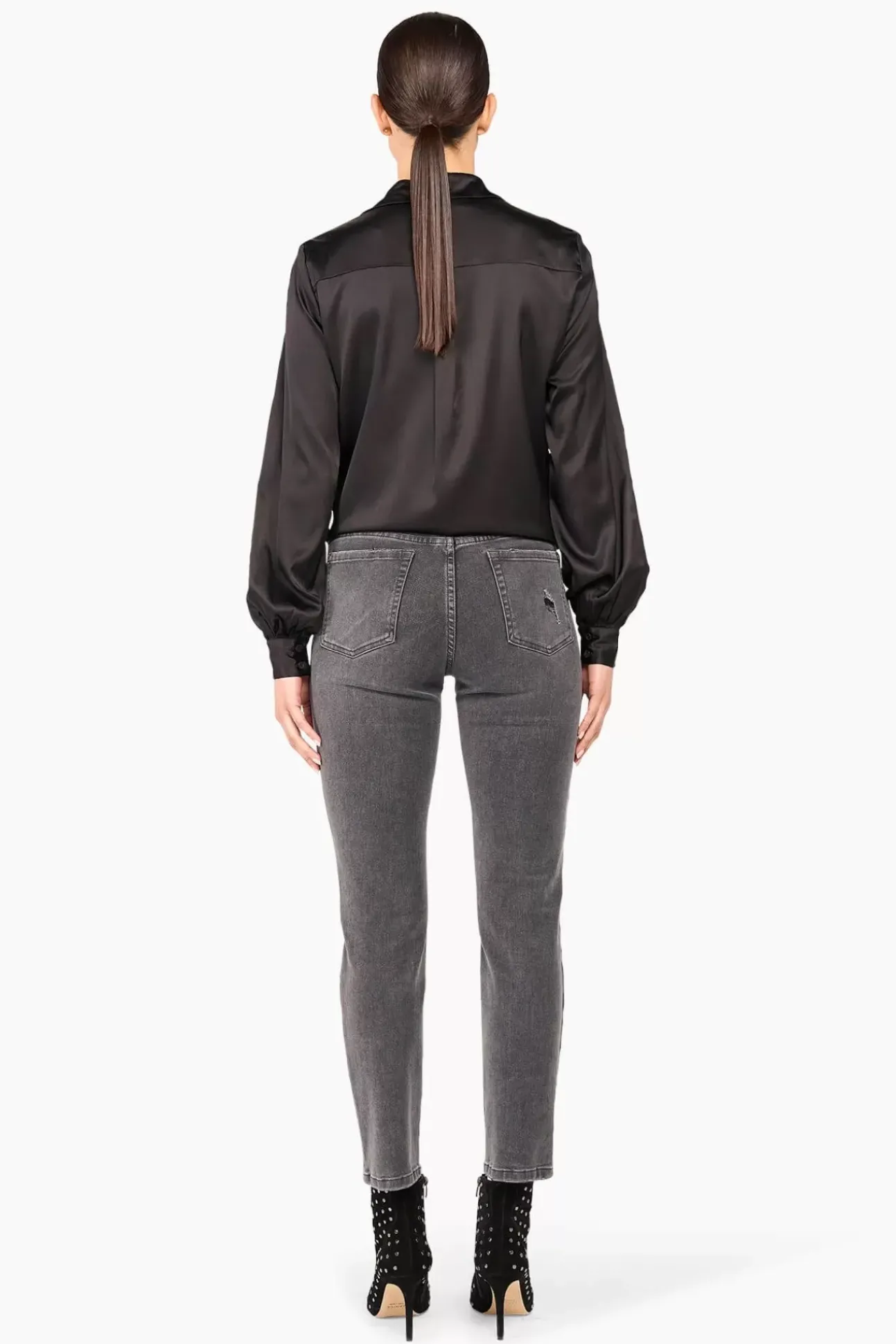 JANICE Blouses^Zijden Blouse Dames Bobby Zwart