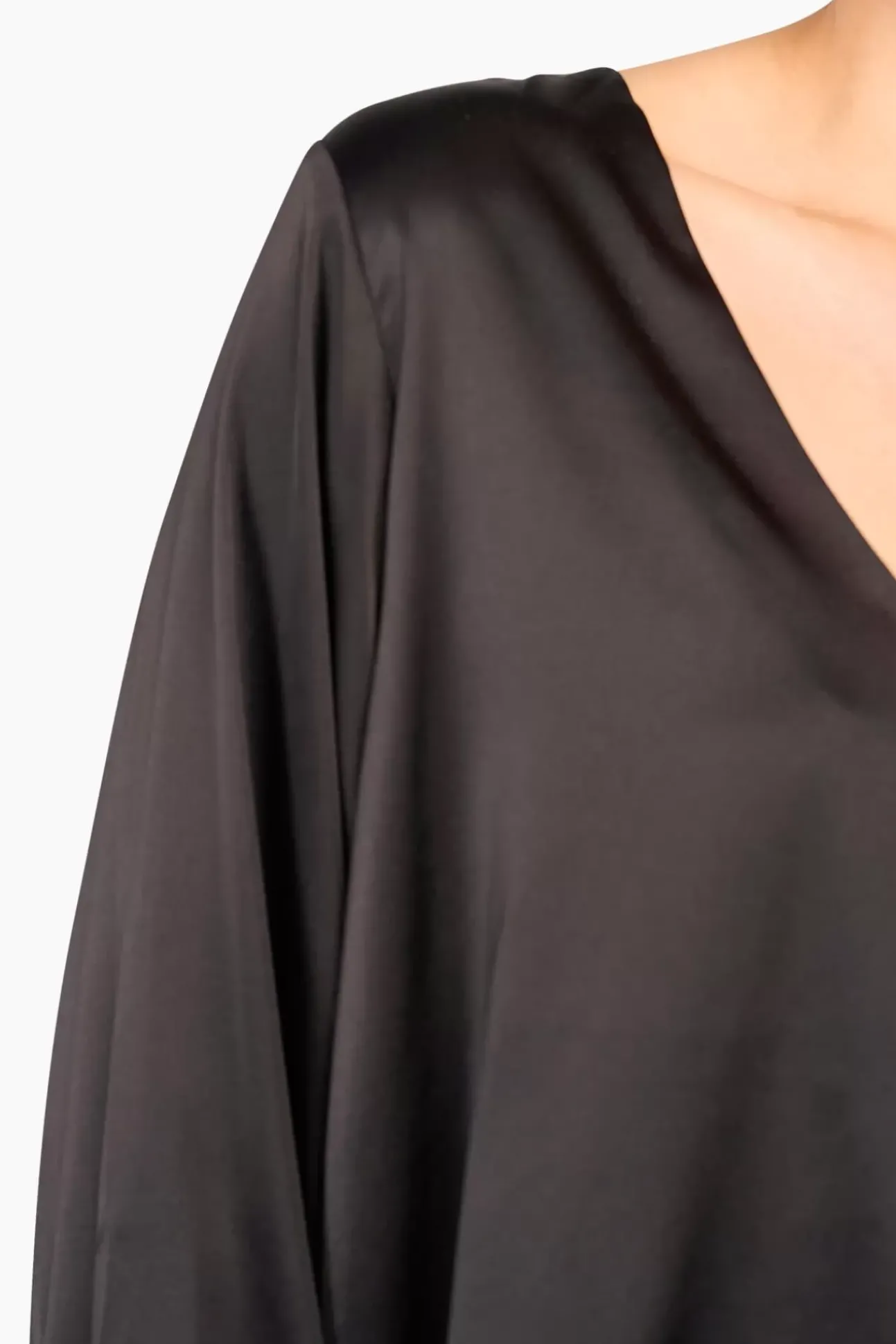 JANICE Blouses^Zijden Blouse Dames Tristan Zwart