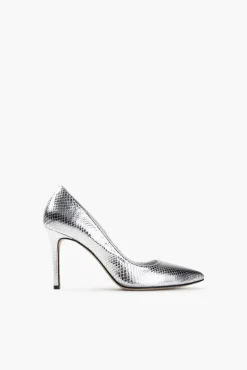 JANICE Pumps^Zilveren Pump Dean Silver