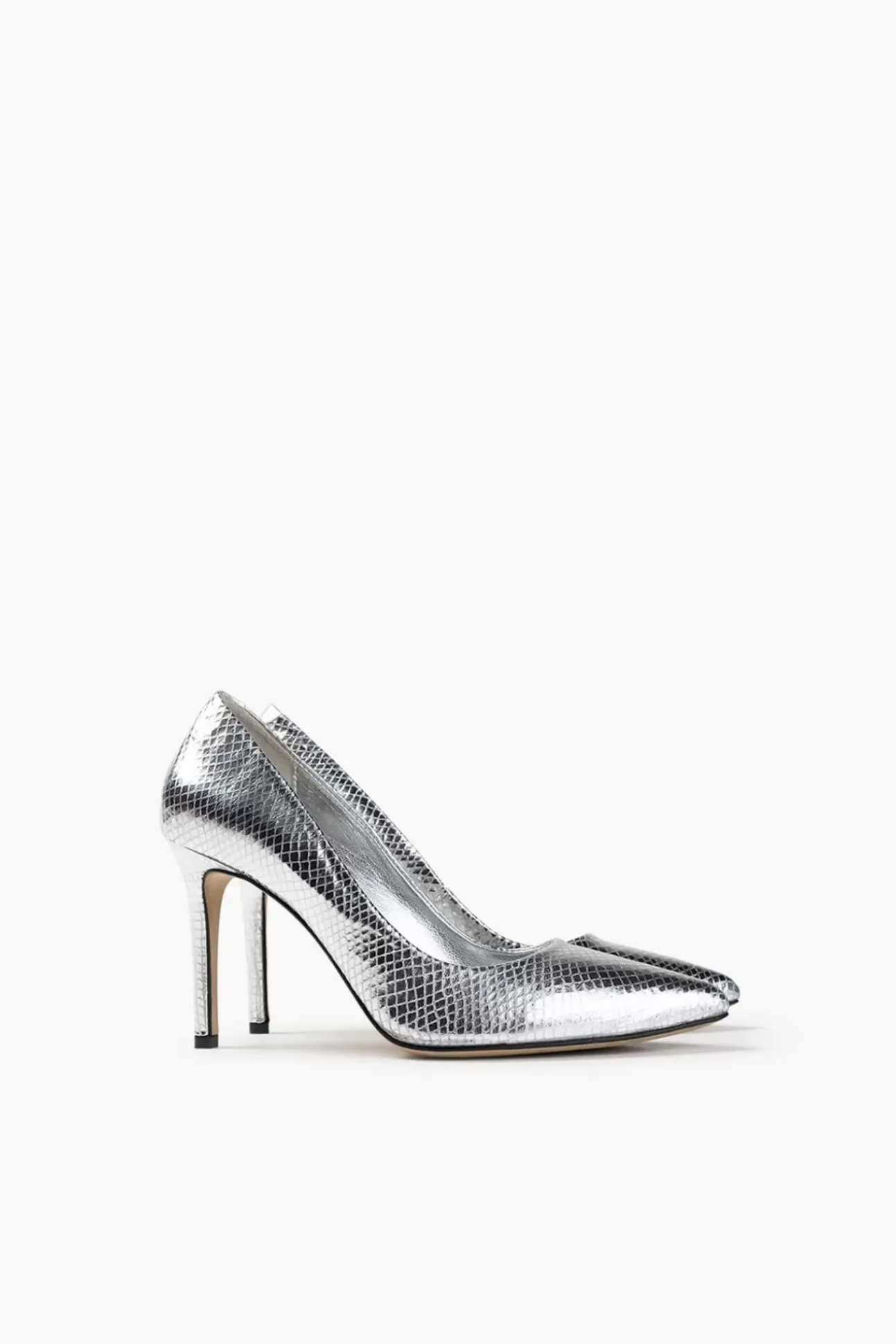 JANICE Pumps^Zilveren Pump Dean Silver